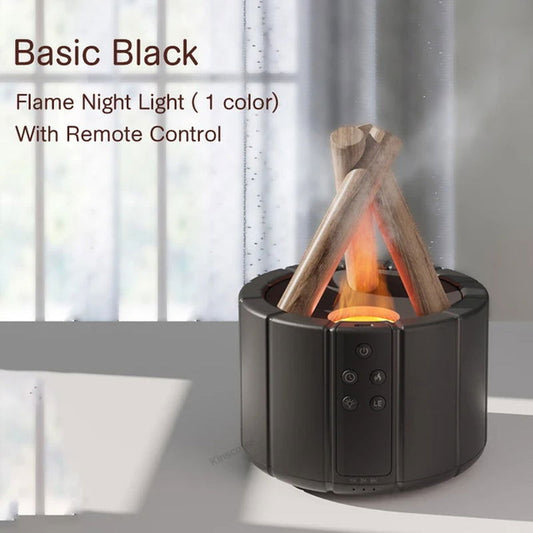 "Bonfire Scented Magic Mist Maker: The Ultimate Essential Oil Disco Lamp" - Crazy Gadgets - 